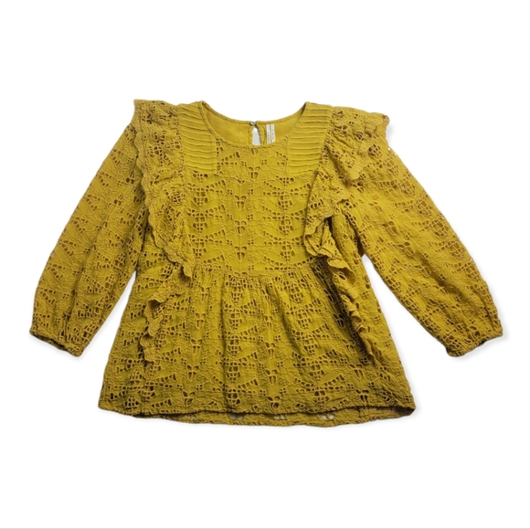 Anthropologie Clementine Eyelet Blouse - Picture 2 of 11